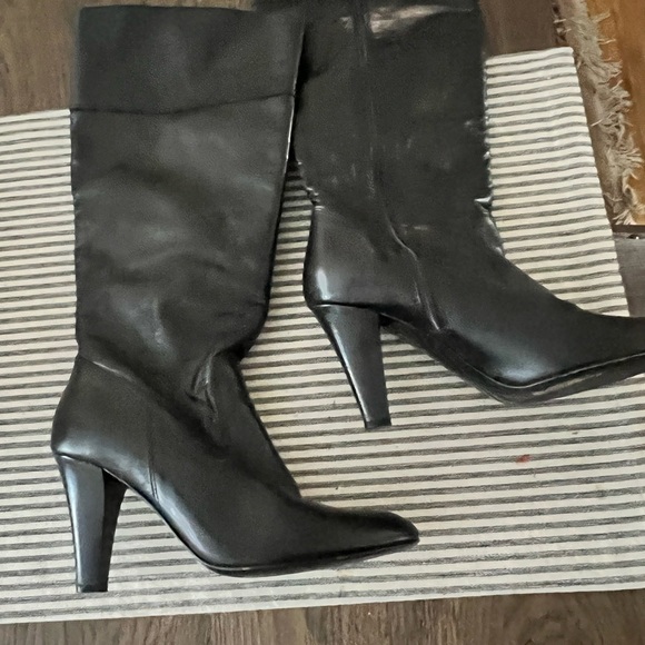 Coach leather boots 8.5 - Picture 1 of 11